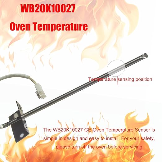 WB20K10027 Oven Temperature Sensor for GE WB20K10027 1567161 AH2374070 EA2374070 PS2374070