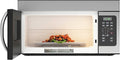 KoolMore 1.6 Cu. Ft. Over the Range Microwave Oven with Oven Lamp and 300CFM Recirculation Vent Hood Function, Auto Cook Menus, Reheat Function, 10 Power Levels, Timer, and Weight Defrost (KM-MOT-1SS)