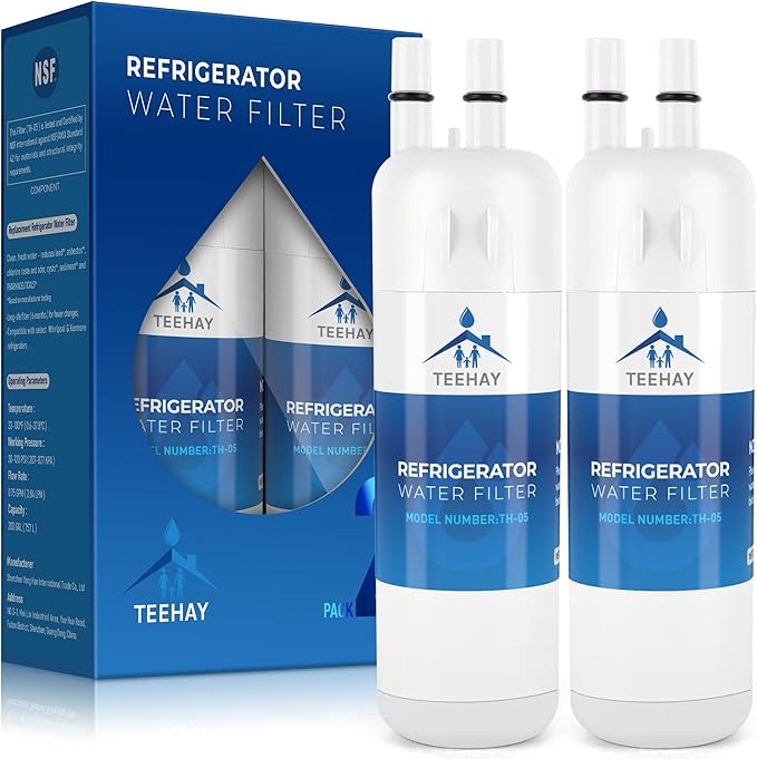 W10295370A Water Filter Replacement, Amana ASI2575GRS, ASI2575GRB, ASI2175GRS, ASI2575GRW, KitchenAid KAD1RXD1, KFFS20EYMS, KSC24C8EYY, KSF26C4XYY, KRSF705HPS, KRSC700HPS, KRFF300ESS, 2 Pack