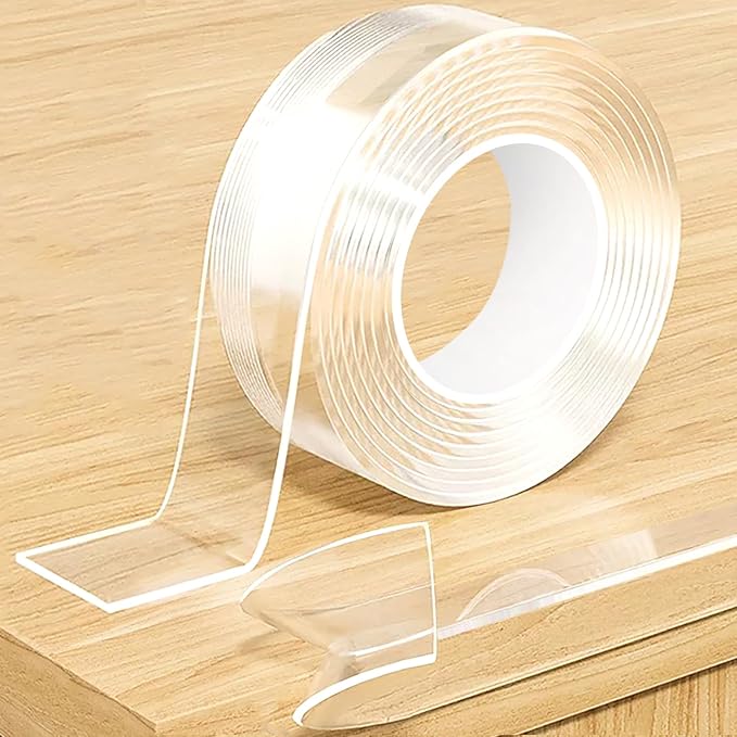 Clear Edge Protector Strip Sharp Edge Wrap Cover Tape,1.18 in x 13.12 FT,Self Adhesive Protective Bumper Guards for Cabinet Door Desk Glass Table Bed Furniture,Kitchen Countertop,Waterproof