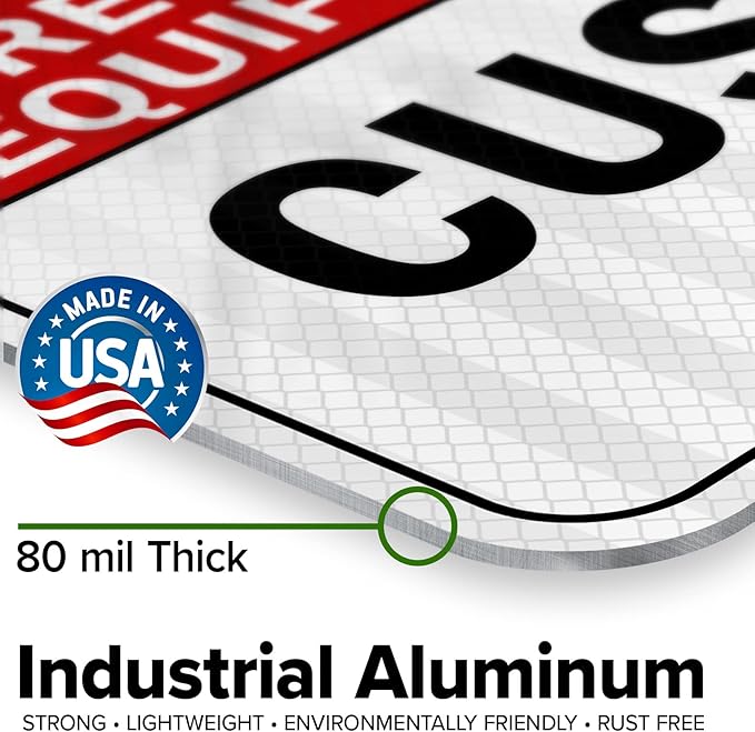 Custom Fire Equipment Sign, Ansi Sign, Osha Compliant, 12x18 Inches, 3M EGP Reflective, Rust Free .063 Aluminum, Fade Resistant, Made in USA by My Sign Center