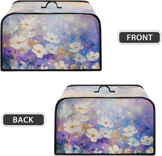 Fashion Flower 6-8 Qt Slow Cooker Dust Cover - Compatible with 6-8 qt Slow Cooker - Kitchen & Living Room Decor