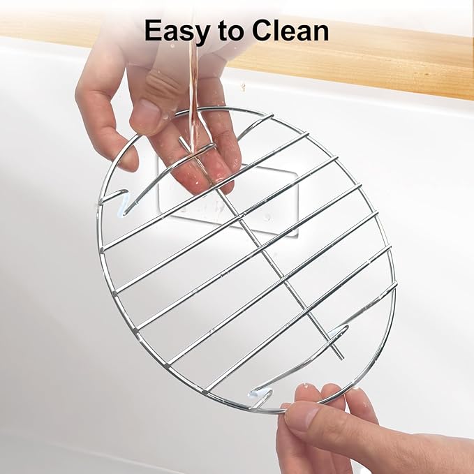 GSlife Trivet for Instant Pot Steamer Rack - Stainless Steel Accessories, 7.7 Inch Steam Rack Fits 6, 8 Qt Pressure Cooker, Cooking Cooling Steaming Baking Stand, 1 Pack