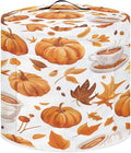 Pumpkin Pressure Cooker Cover Instant Pot Accessories Instant Pot Kitchen Appliance Dust Cover with Pockets for Rice Cooker Air Fryer Slow Cooker Dust Covers for Kitchen Size M