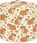 Cute Guinea Pig Print Insulated Pressure Cooker Appliance Cover, Also Fit for Rice Cooker, Air Fryer and Crock Pot, 6 Qt Dust Cover with Pocket for Spoon/Cooking Utensils/Recipes
