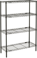 Metro Professional's Choice Commercial-Grade NSF Shelving Unit - Multipurpose Adjustable Wire Shelf for Home, Garage, Kitchen and More - 4 Shelves, 14" W x 36" L x 54" H - Black