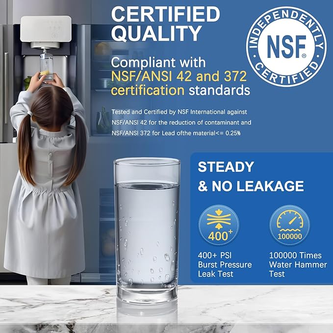 FPPWFU01 Compatible with Frigidaire FPPWFU01 PurePour PWF-1 Water Filter (3 Pack)