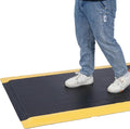 Anti Fatigue Mats Industrial 2' x 5' Standing Mat 15/16" Thick Cushioned Shop Floor Mats Heavy Duty Commercial Diamond Plate Ergonomic Standing Floor Mat Helps Relieve Back and Leg Soreness