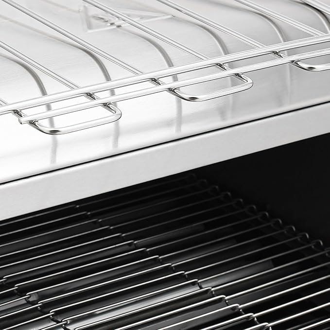 1900W Commercial Conveyor Toaster, 1-7 Gears Electric Stainless Steel Restaurant Toaster Oven with Grid & Crumb Tray Maximum Heating 300°C/572°F for Restaurants, Hotels (300 Slices/Hour)