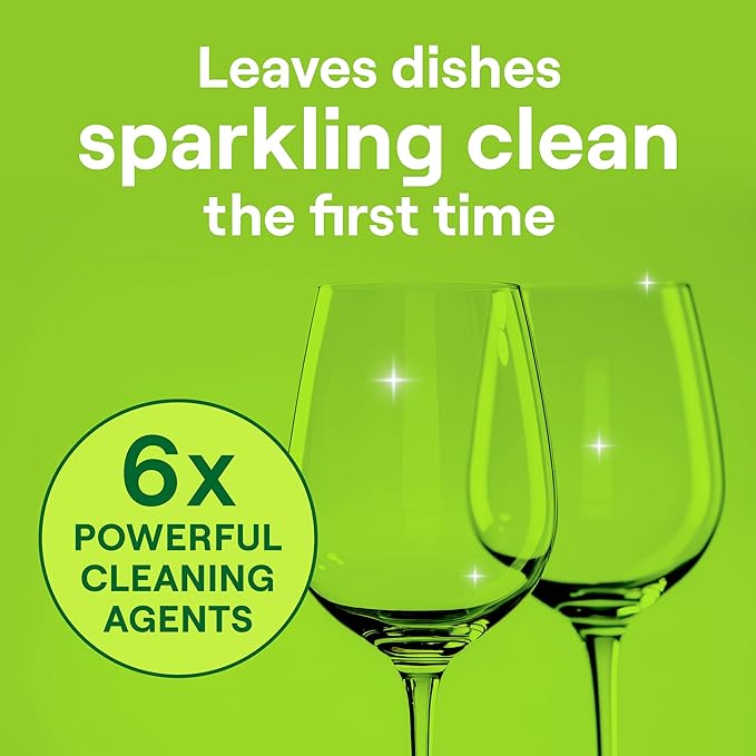 Seventh Generation Power Plus Dishwasher Detergent Packs Fresh Citrus scent for sparkling dishes Dishwasher tabs 40 count