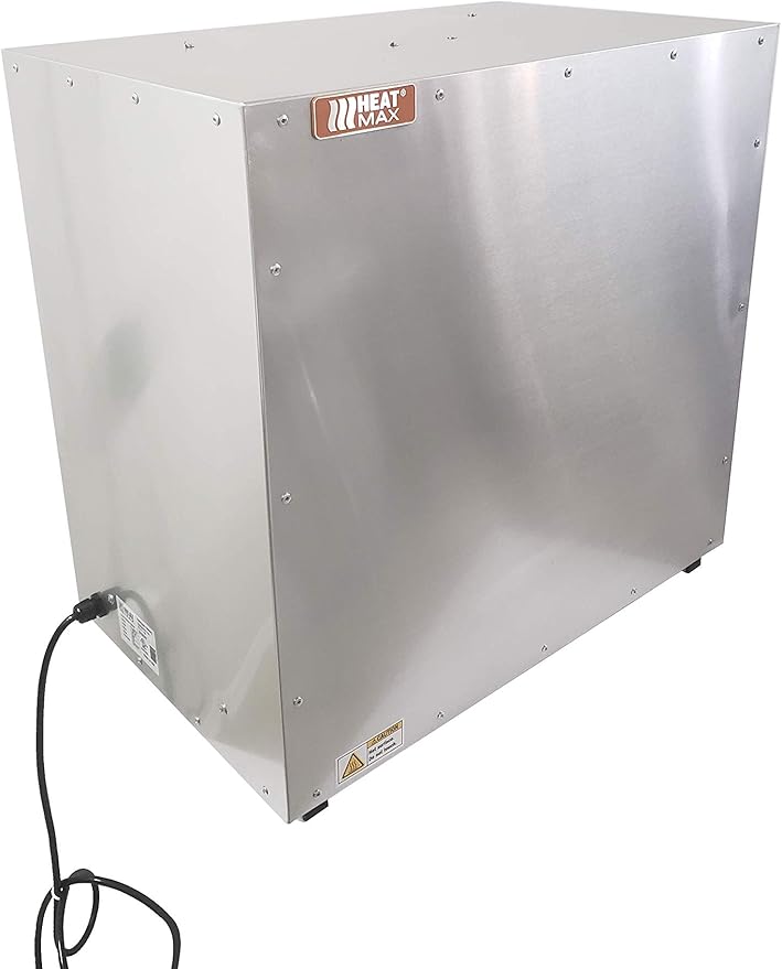 HeatMax 25x15x24 Commercial Hot Box Catering Food Warmer, Hot Food, Pizza, Pastry, Empanada, Patty, Concession, Heated Case
