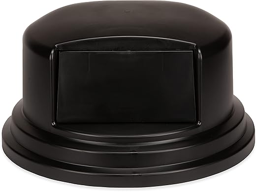 SPARTA Bronco Waste Container Trash Can Lid for Disposal, 44 To 55 Gallons, Black