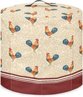Flashideas Cartoon Chicken Pressure Cooker Cover, Kitchen Appliance Dust Cover, Rice Cooker Protective Cover with Pocket, Suitable for Air Fryer Cover, Toaster Cover, Oven Cover