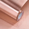 Rose Gold Contact Paper Peel and Stick Countertop Contact Paper Self-Adhesive Waterproof DIY Decor Wallpaper for Kitchen Backsplash Fridge and Cabinets A Set of 23.6"x120"
