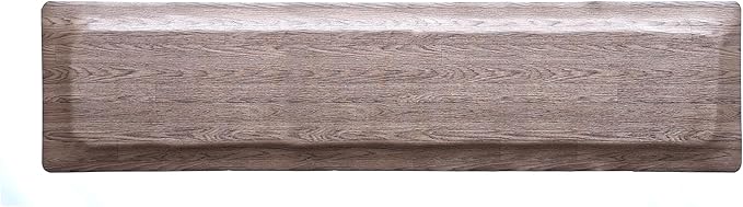 Rhino Mats, Softwoods Anti Fatigue Floor Mat, Commercial Grade Kitchen Mat, Standing Desk Mat, Office, Garage or Anywhere, Standing Comfort. (Driftwood, 3' x 8' x 7/8")