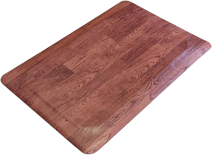Rhino Mats, Softwoods Anti Fatigue Floor Mat, Commercial Grade Kitchen Mat, Standing Desk Mat, Office, Garage or Anywhere, Standing Comfort. (Oak, 2' x 3' x 1/2")