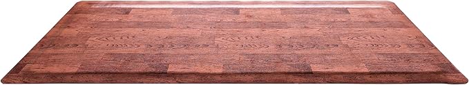Rhino Mats, Softwoods Anti Fatigue Floor Mat, Commercial Grade Kitchen Mat, Standing Desk Mat, Office, Garage or Anywhere, Standing Comfort. (Oak, 3' x 15' x 1/2")