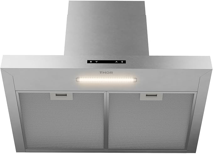 THOR Kitchen 30-Inch Wall Mount T-Shape Range Hood - Model ARH30T
