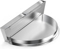 Skyflame Charkettle Drip Pan with Removable Water Reservoirs/Charcoal Divider, Stainless Steel Water Catch Tray, BBQ Grill Accessories Compatible with Weber 22" Charcoal Kettle Grills