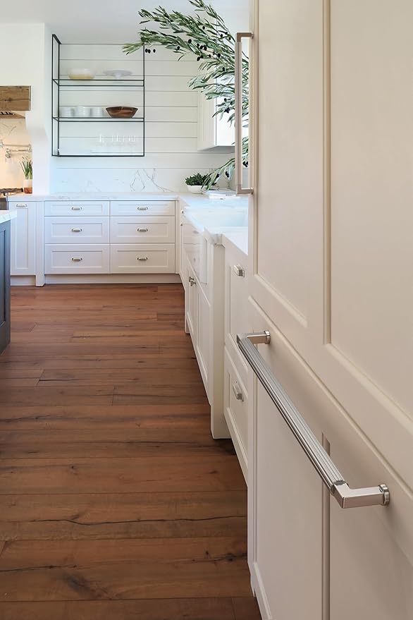 Amerock Ballard 18 inch (457mm) Center-to-Center Polished Nickel Appliance Pull, BP37651PN
