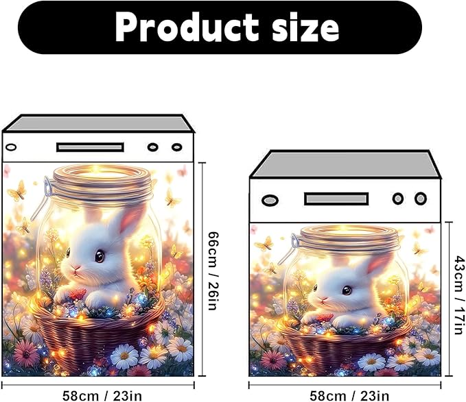 Dishwasher Magnet Sticker Cover Panel Decal Refrigerator Magnetic Sticker Decorative for Kitchen Decoration,Fridge Door Cover, Appliances Stickers 23"x26"