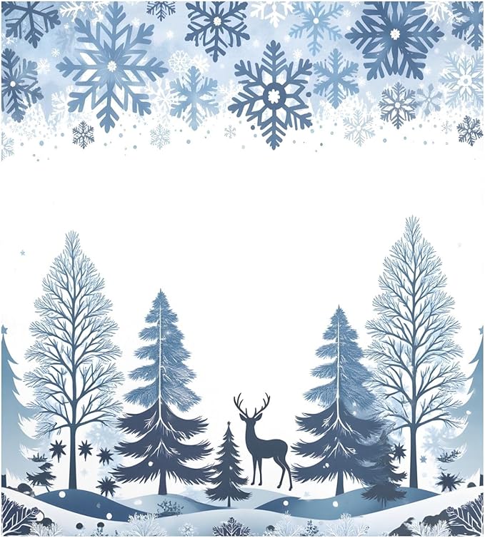 Blue Christmas Tree Dishwasher Magnet Cover Panel,Snowflake Elk Magnetic Dishwasher Covers Refrigerator Sticker Decal Christmas Decorative Washing Machine Cover for Home Kitchen,23x26in