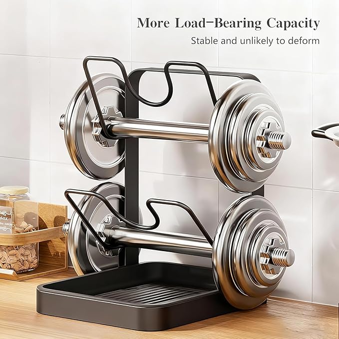 2026 Upgraded Kitchen Pot Lid Storage Rack, Multifunctional Pot Lid Organizer Rack, Lid Holder While Cooking, Lid And Spoon Rest, Thickened Carbon Steel Material (grey)