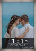 wallsthatspeak 11x15 Stainless Picture Frame for Puzzles Posters Photos or Artwork