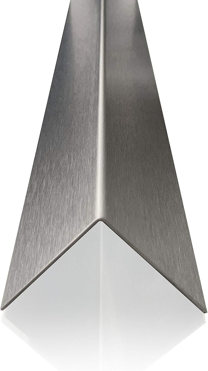 Stainless Steel Corner Guard/Wall Trim/Backsplash Accessories- 48” Height (Outisde Corner 48" Long-)