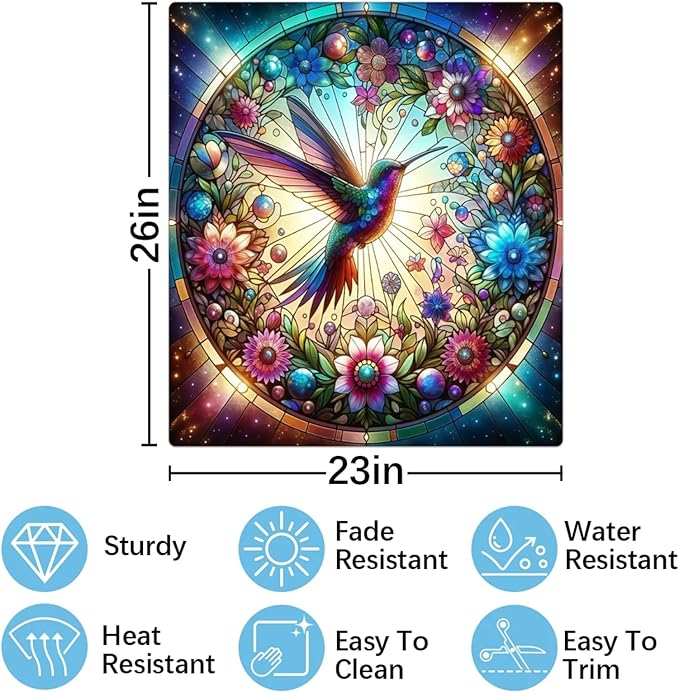 Colorful Flower Bird Dishwasher Magnet Cover for The Front Dishwasher Door Cover Panel Decals Magnetic Refrigerator Cover for Kitchen Farmhouse Home Decor 23 X 26 in