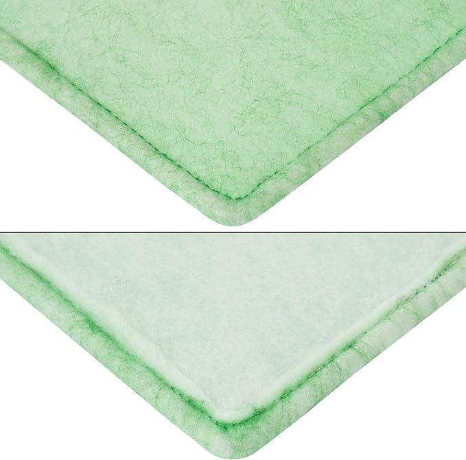 Repa Market 9" x 8" Replacement Air Filter for 6" Duct Filter Box – EU3 Class Purifier Filter for Dust Collection, Lint Trap – Air Purifier – HVAC Ventilation System Filters, Home Improvement