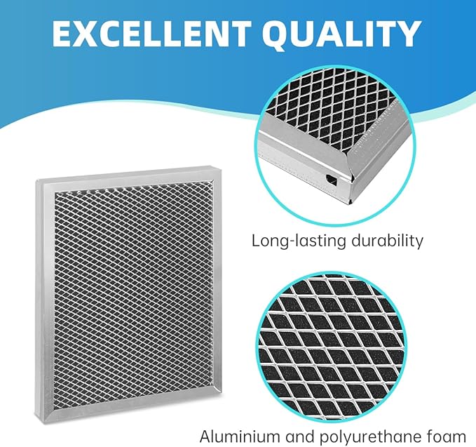 1830 5443 Washable MERV 8 Dehumidifier Replacement Filter Compatible with Whole-House Dehumidifiers 1850 1852 and Ventilation Models 8192 1819 Size 10 x 12 x 1 inch 2 Packs