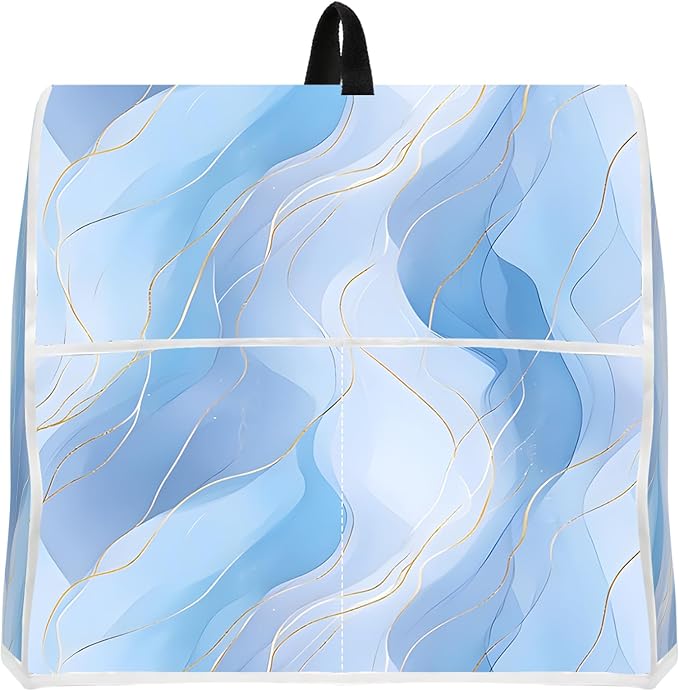 Mixer Dust Cover for 6-8 Qt Stand Mixer, Cloth Cover with 2 Storage Pockets for Stand Mixer Protective Covers Large for 6-8 Quart Mixer