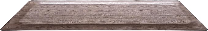Rhino Mats, Softwoods Anti Fatigue Floor Mat, Commercial Grade Kitchen Mat, Standing Desk Mat, Office, Garage or Anywhere, Standing Comfort. (Driftwood, 2' x 6' x 7/8")