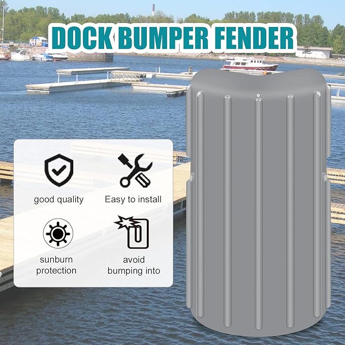 Corner Dock Bumper Fender, Inflatable Protection,Marine Corner Dock Fender Bumper, Protect Docks & Ships from Damage Caused collisions