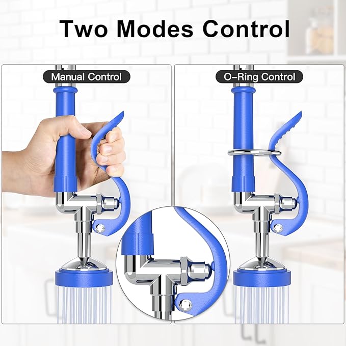 Commercial Dish Sprayer for Restaurant Sink: Akwadu Commercial Sink Sprayer for Commercial Faucets - High Pressure Pre Rinse Sprayers Replacement for Kitchen Dishwasher