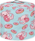 Axolotl Kitchen Appliance Covers, Dust Cover for 8 qt Air Fryer & Pressure Cooker Kitchen Appliance Accessories with Storage Pockets, Machine Washable