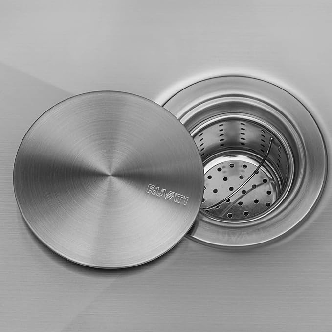 Ruvati 10-inch Rounded Corners Undermount Wet Bar Prep Sink Tight Radius - 16 Gauge Stainless Steel Bar Sink Single Bowl with Brushed Finish hides scratches, Easy-to-Clean Undermount Sinks - RVH7010