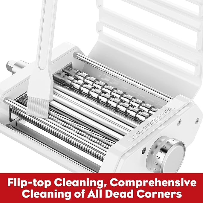 Pasta Attachment for KitchenAid Stand Mixer, 3-1 Pasta Maker Kitchenaid Attachment, Included Pasta Sheet Roller, Spaghetti Cutter, Fettuccine Cutter, Pasta Maker Machine by TPGSING