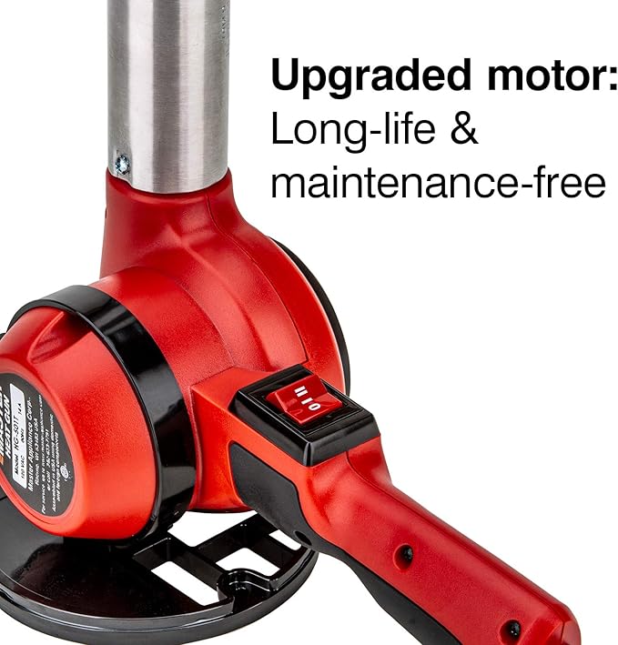 Master Appliance HG-501T Lightweight Industrial Heat Gun, Quick Change Plug-In Heating Element - 1200F, 120V, 1680W, 14 Amps - Assembled In USA