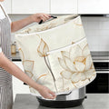 Rice Cooker Cover, Dust Cover for Kitchen Appliances with Handle and Storage Pocket, Easy to Clean Kitchen Decor Gift, Fits 3-6-8 Quart Instant Pot, Slow Cooker and Air Fryer