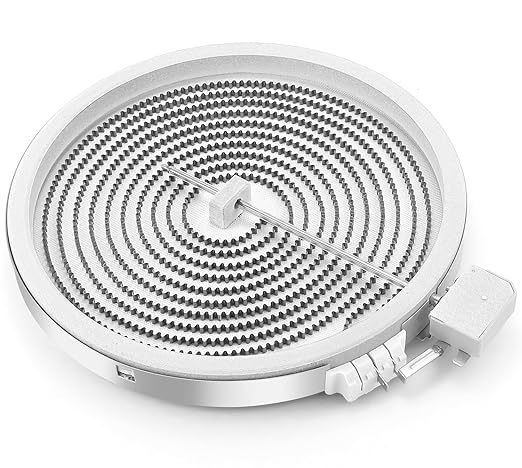 10In W11047722 8523692 W10248262 Single Radiant Surface Heating Element Fit for Whirl-Pool, Ken-More, May-tag, Replaces PS11775308 4461933 AP6041999 Range Stove Burner Surface Element by Fetechmate