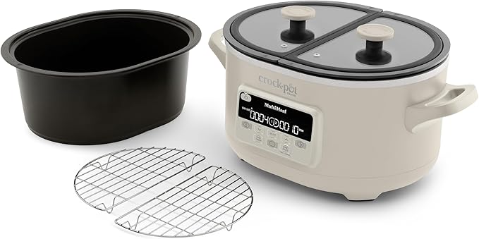 Crock-Pot® 8QT Ceramic-coated, Nonstick, Compatible with MultiMeal Multicooker, 8-quart size, Includes pot only