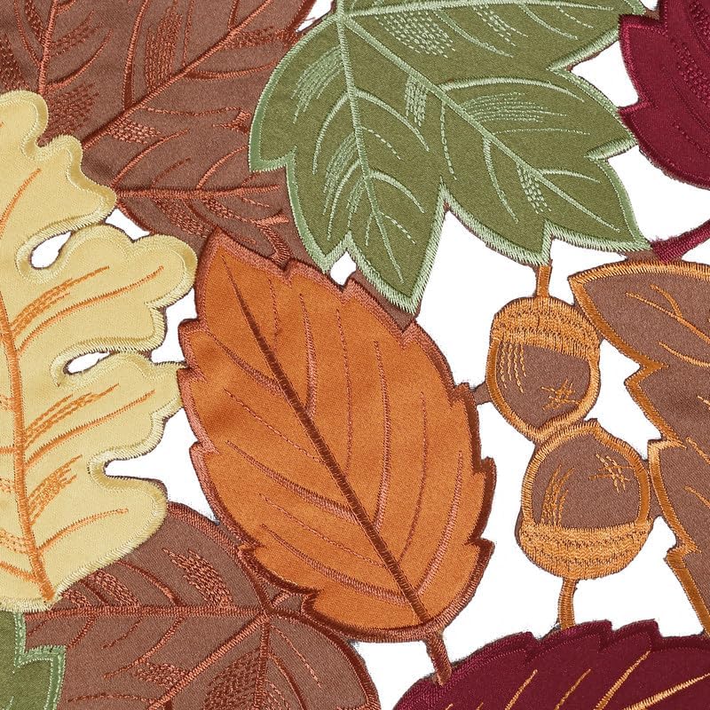 Simplebrand Fall Table Runner for Thanksgiving, Fall Decorations for Home