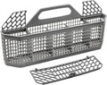 WD28X10128 Dishwasher Silverware Basket Gray By AMI PARTS Replacement (19.7"x3.8"x8.4") for GE Dishwasher, Replace WD28X10127, WD28X10131, WD28X10132 1-year warranty