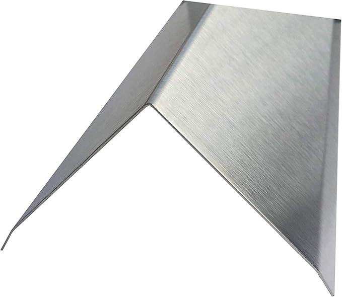 Brushed 304 Stainless Steel Corner Guards, 48" Wall Protectors, 20ga & 16ga, Available in 1/2" to 4", Multi-Pack Options (1, 2, 5, or 10) (5, 3 x 3, 20ga, with Hug Edges)