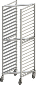 Winco Aluminum Sheet Pan/Bun Rack, 3" Spacing, Nesting Style, 20 Tier