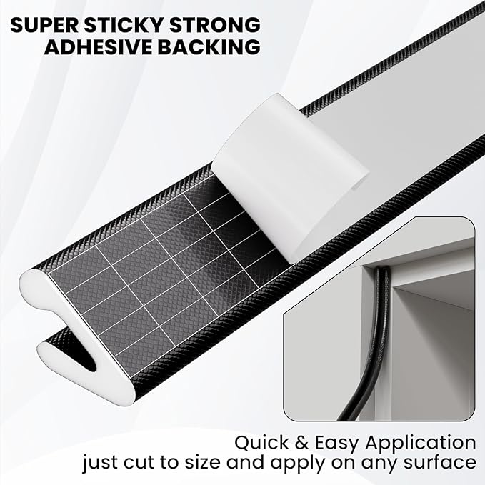 V Shape Thin Foam Weather Stripping Door Frame Seal Strip 33FT Black, Draft Stopper, Insulation Winter, Weatherstripping, Gap Sealing, Soundproofing, Self-Adhesive Used for Exterior Front Door Side