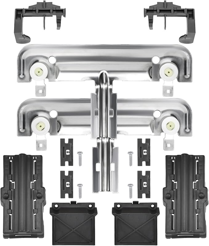 WDTA50SAHZ0 Upper Rack Parts W10712395 by AMI PARTS, Dishwasher Top Rack Fit for Ken-more Kitchen-aid Whirl-pool Dishwasher, Replace W10350375 AP5957560 WDT750SAHZ0 WDT970SAHZ0 WDT730PAHZ0