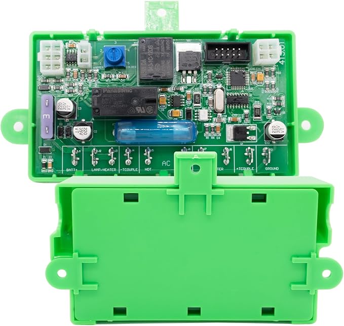 Julydeep 3850415.01 Refrigerator Fridge Main Power Control Circuit Board Module Board fit for 2005-2022 Dometic 2 Or 3 Way RV Parts Built-in Fuse Replace 3850415, 385041501, 3850415.01, 385 04 15-01